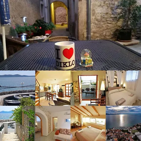Apartment Milin By The Sea-Zadar-Diklo Exterior foto
